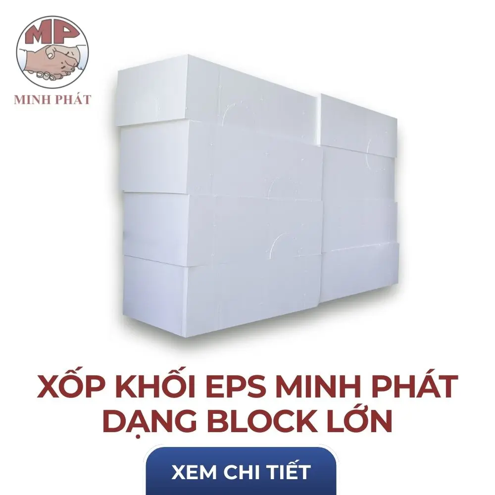 Xốp khối nâng nền chống ngập ( 4000 x 1000 x 1250 )